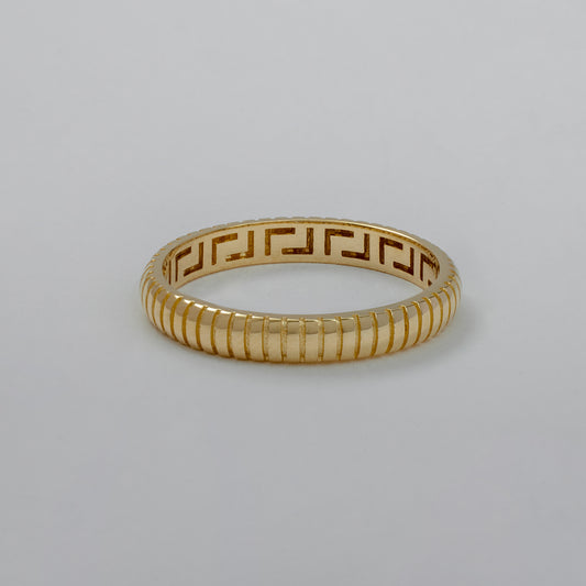 Diamond Cut Snake Ring - FJC