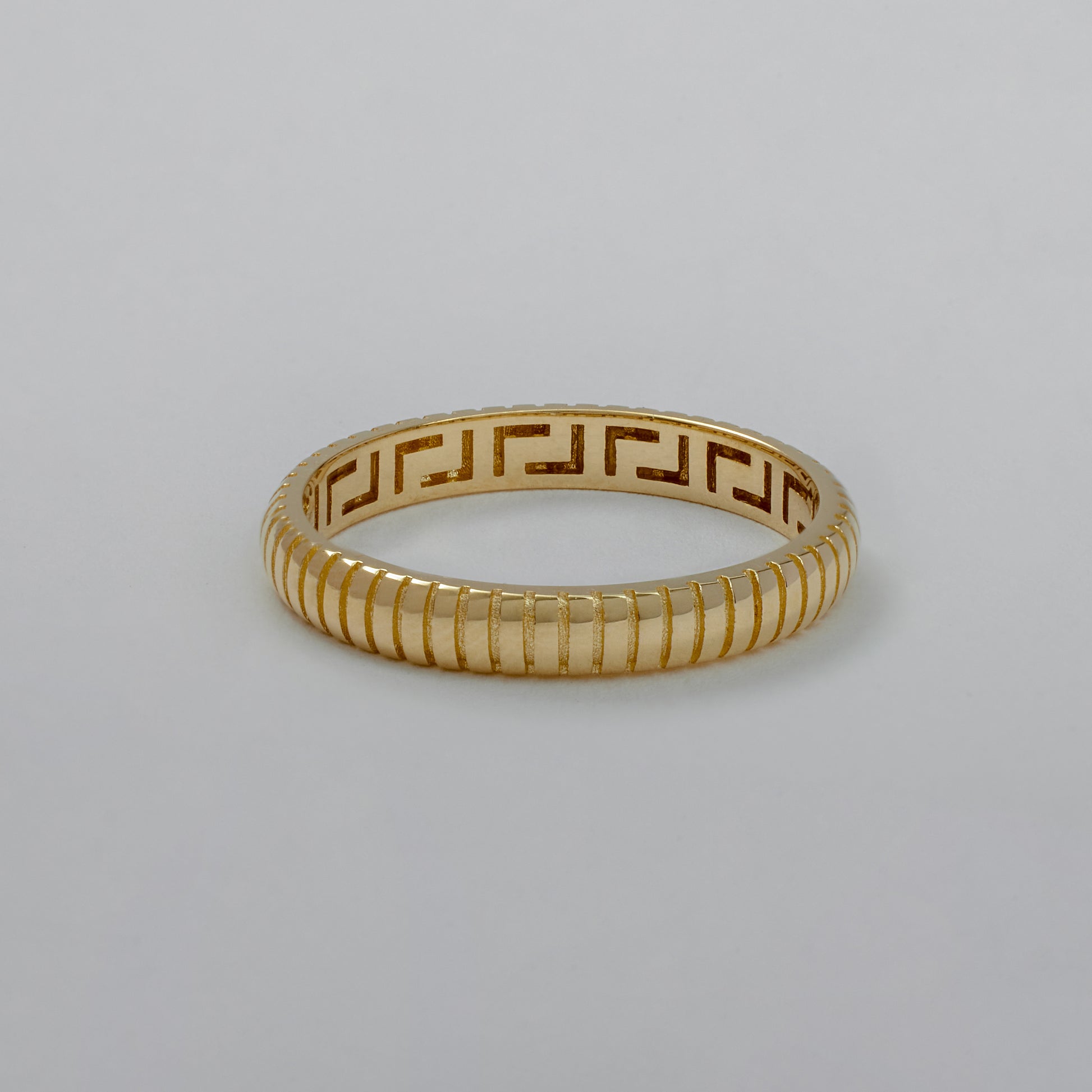 Diamond Cut Snake Ring - FJC