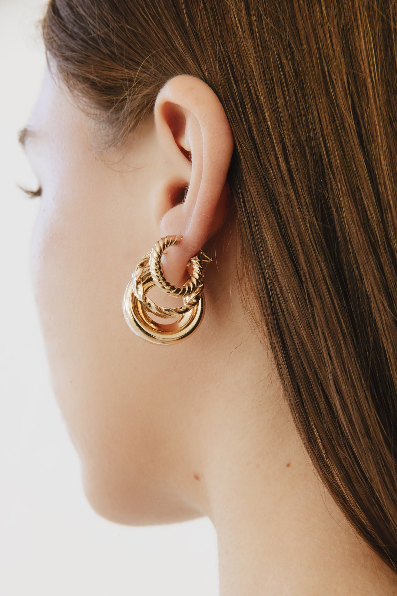 Pure 14k Gold JoJo Jr. Hoops – FJC